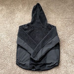 Nike Black Sherpa Hoodie